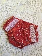 Red Holly Bloomers 6-12m
