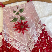 Poinsettia Romper 3T