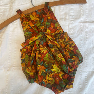 October Romper Size 3-6m