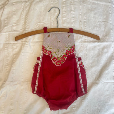 Noel Romper Size 6-12m