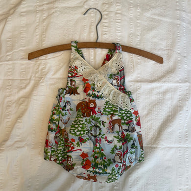 Woodland Animal Romper Size 12-18m