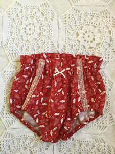Red Holly Bloomers 2T