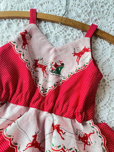 Rudolph Dress 12m