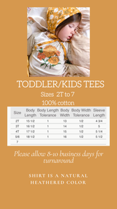 Toddler/Kid Wildflower Tee (5,6,7 only)