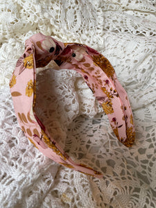 Pink Dahlia Headband
